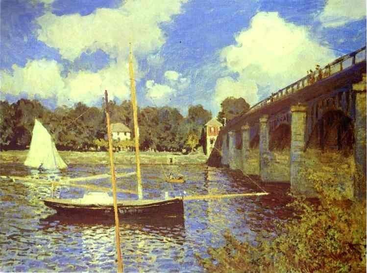 Claude Monet The Road Bridge at Argenteuil